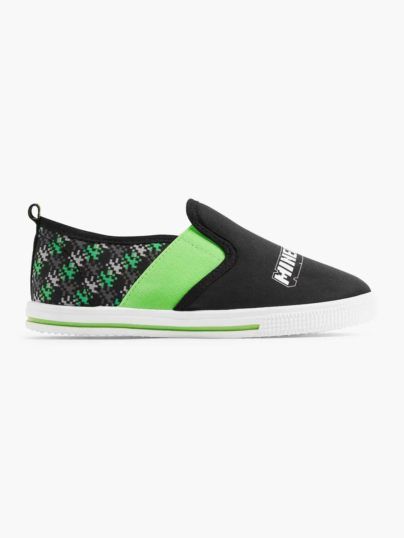 Minecraft Jongensschoenen-Zwarte Pantoffel