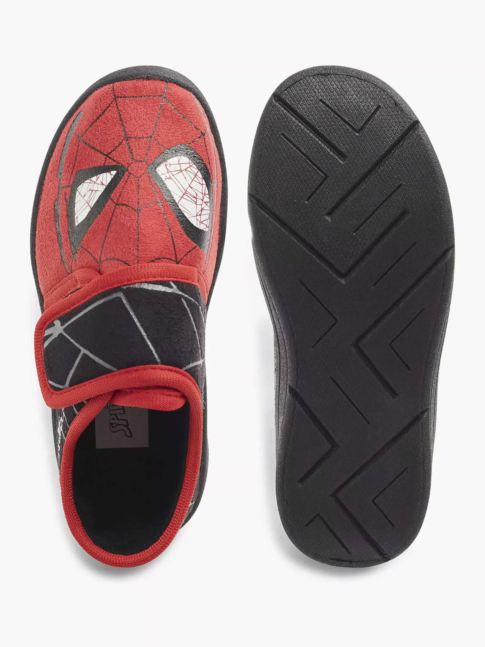 Spiderman Jongensschoenen-Zwarte Pantoffel