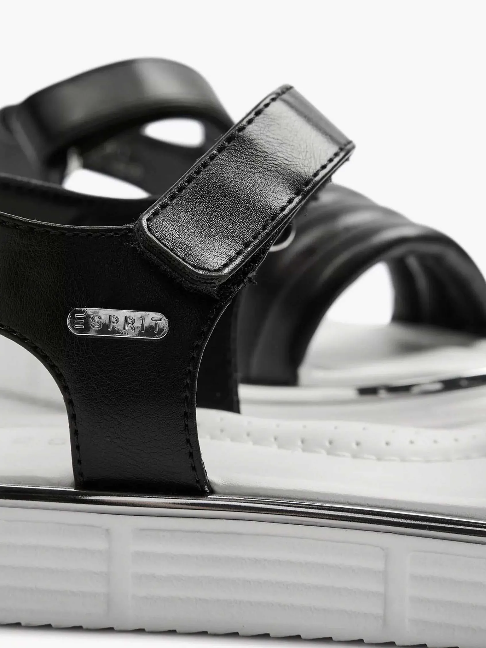 Esprit Jongensschoenen-Zwarte Platform Sandaal