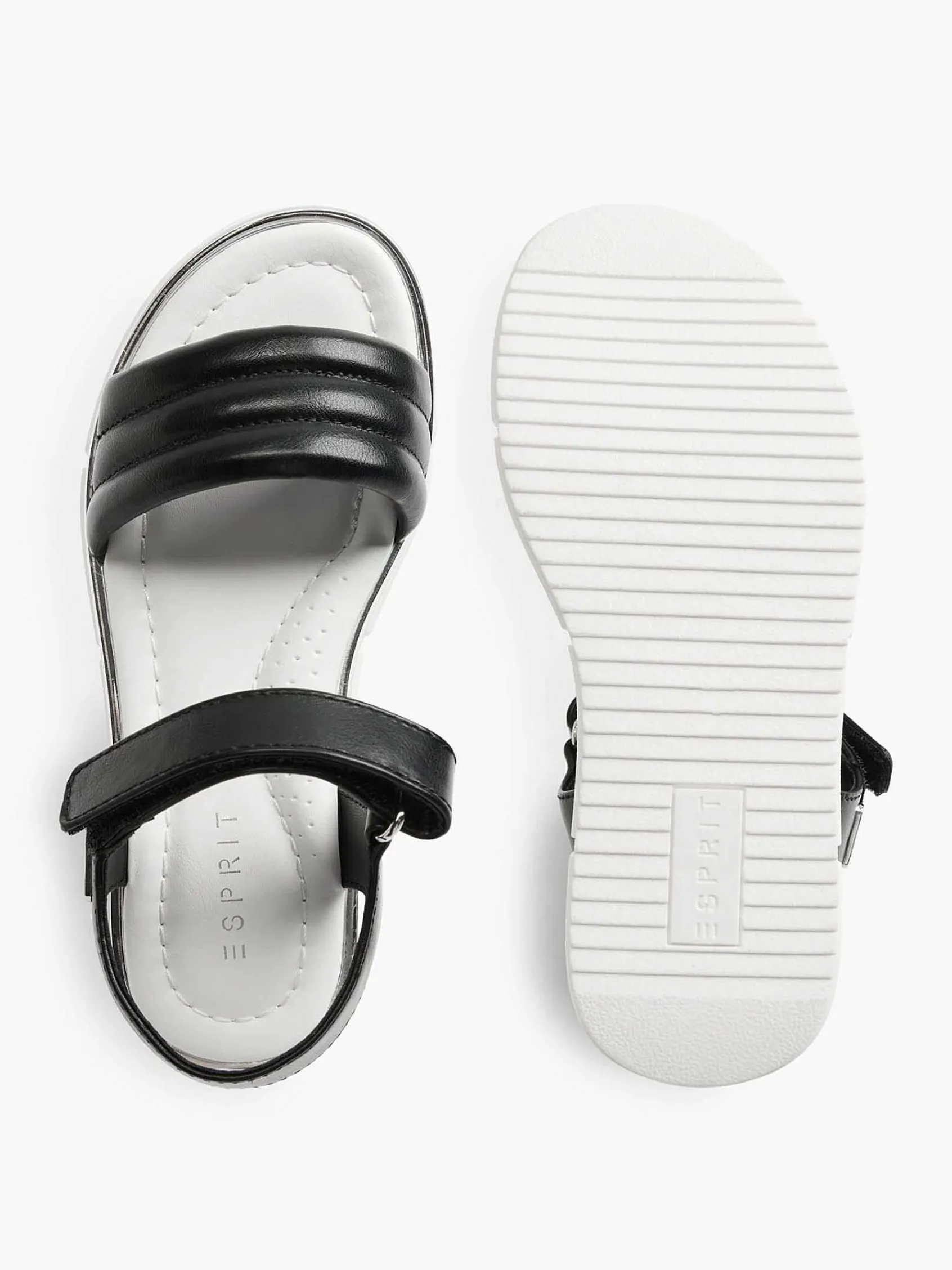 Esprit Jongensschoenen-Zwarte Platform Sandaal
