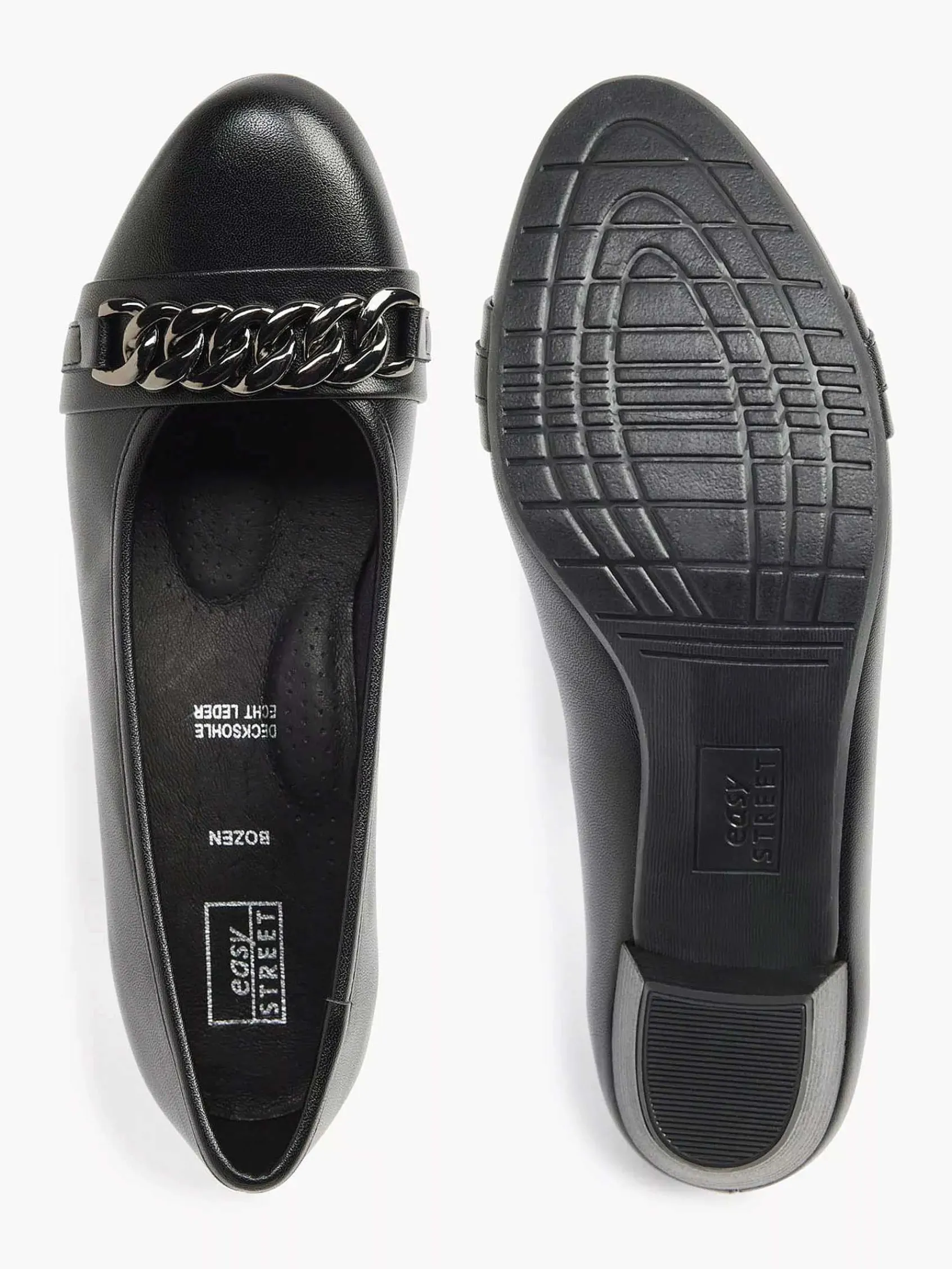 Easy Street Comfort Schoenen-Zwarte Pump
