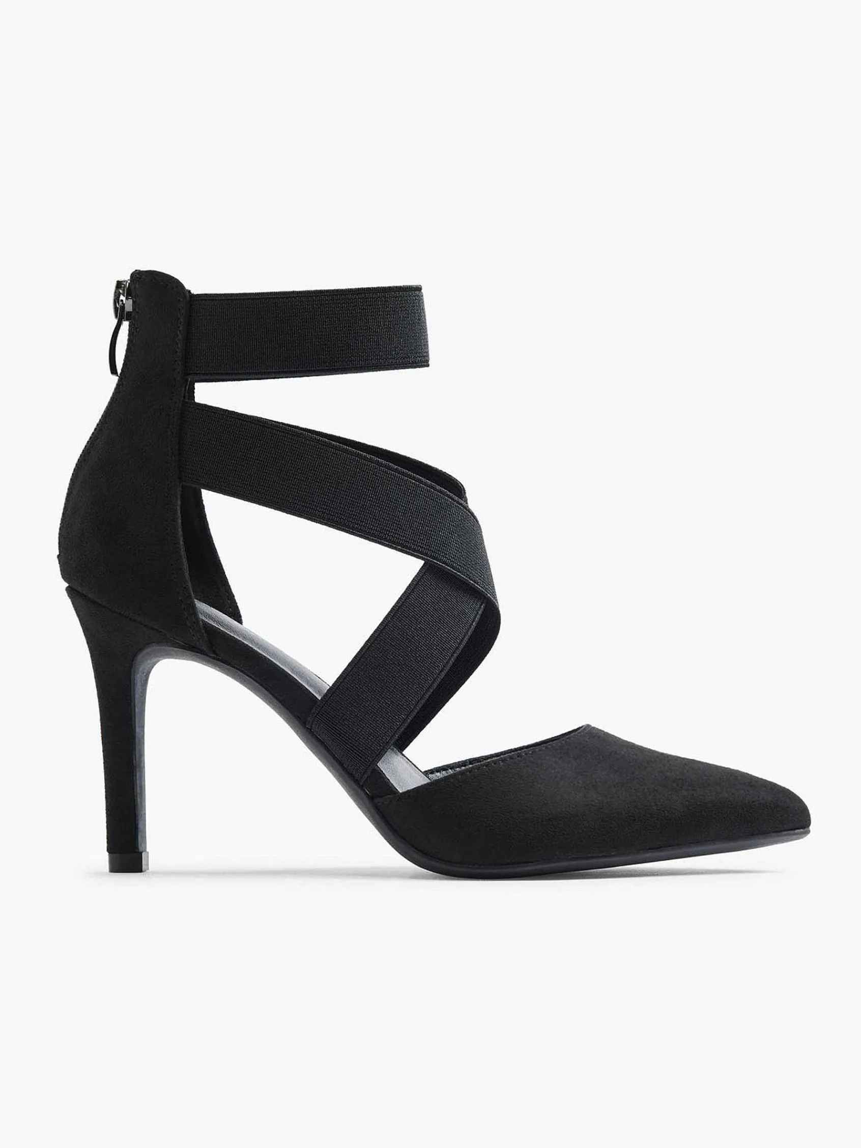 Graceland Pumps-Zwarte Pump Elastiek