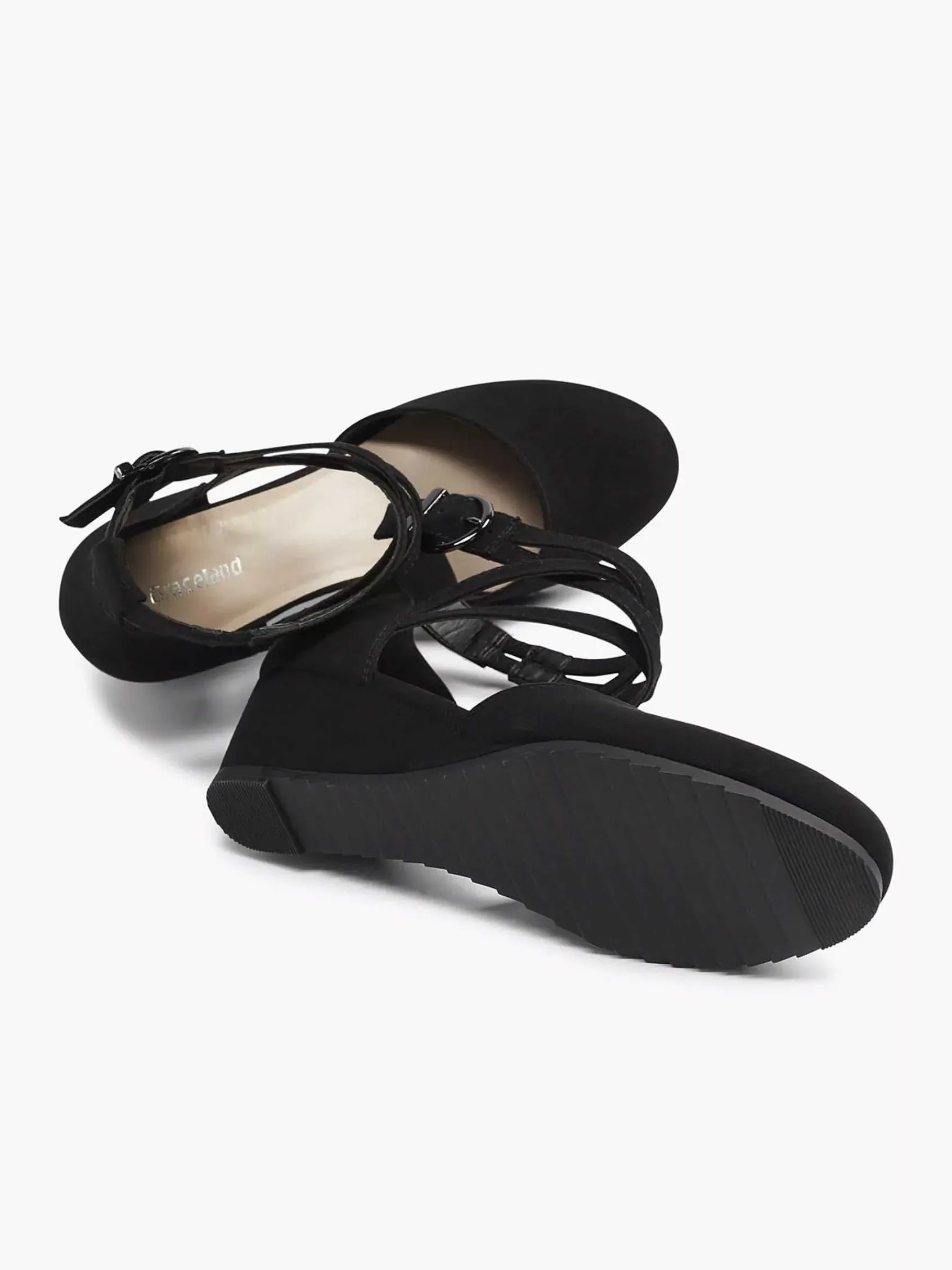 Graceland Pumps-Zwarte Pump Gesp