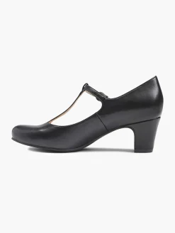 Graceland Hoge Hakken-Zwarte Pump Gesp