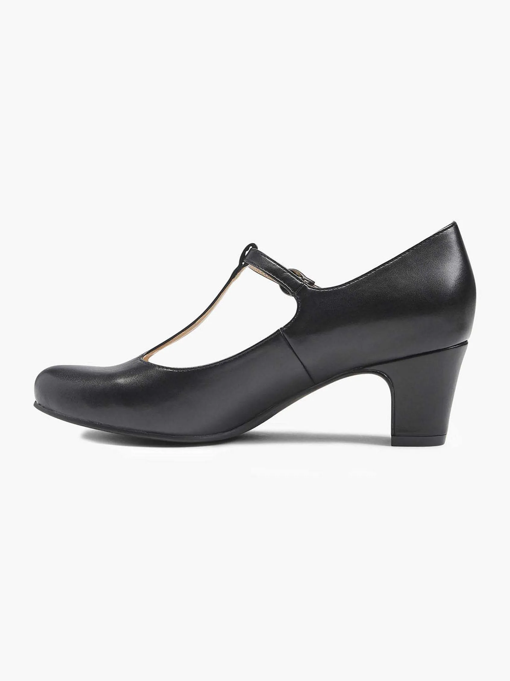 Graceland Hoge Hakken-Zwarte Pump Gesp