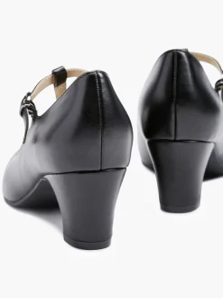 Graceland Hoge Hakken-Zwarte Pump Gesp