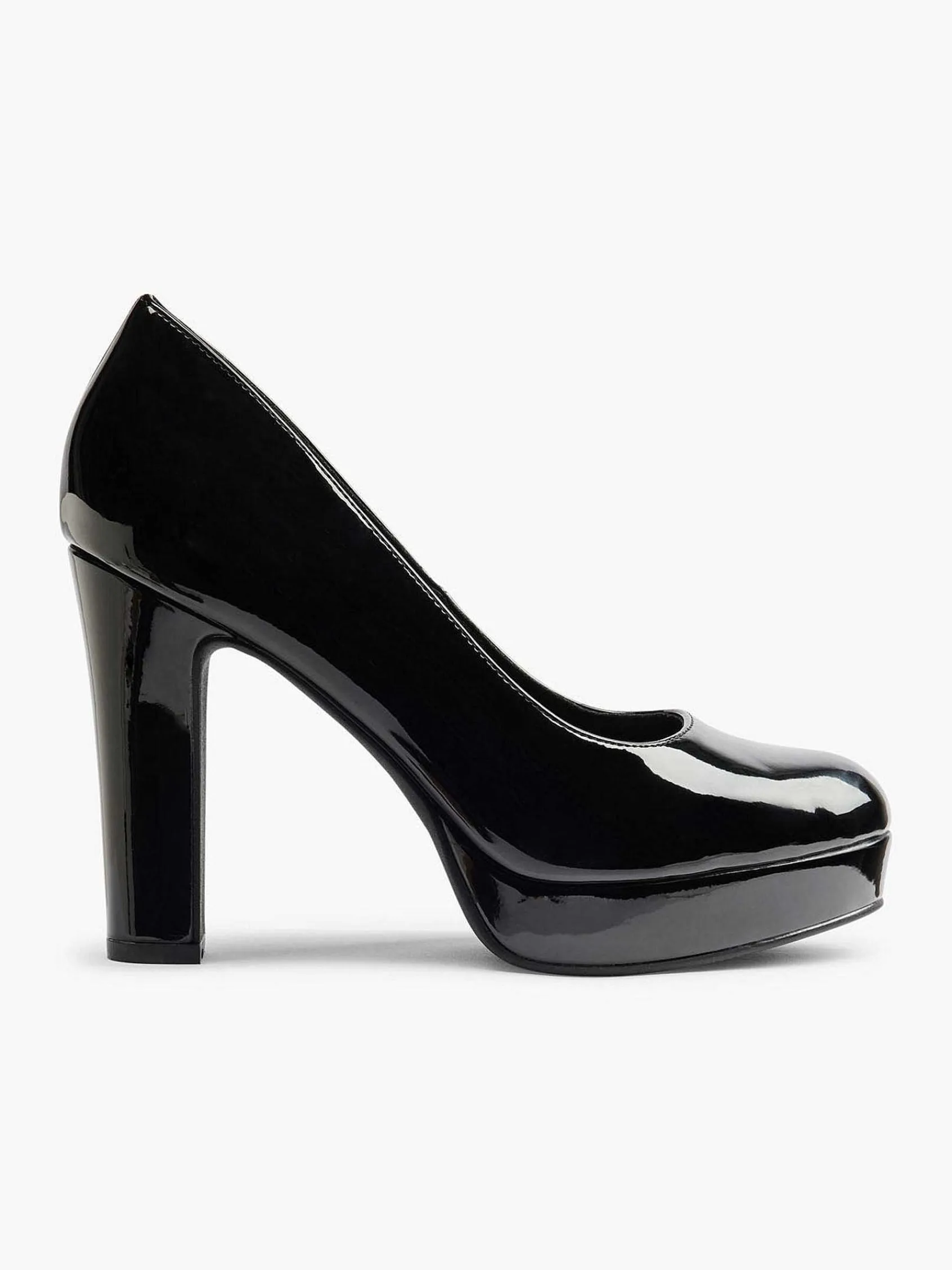 Graceland Pumps-Zwarte Pump Lak