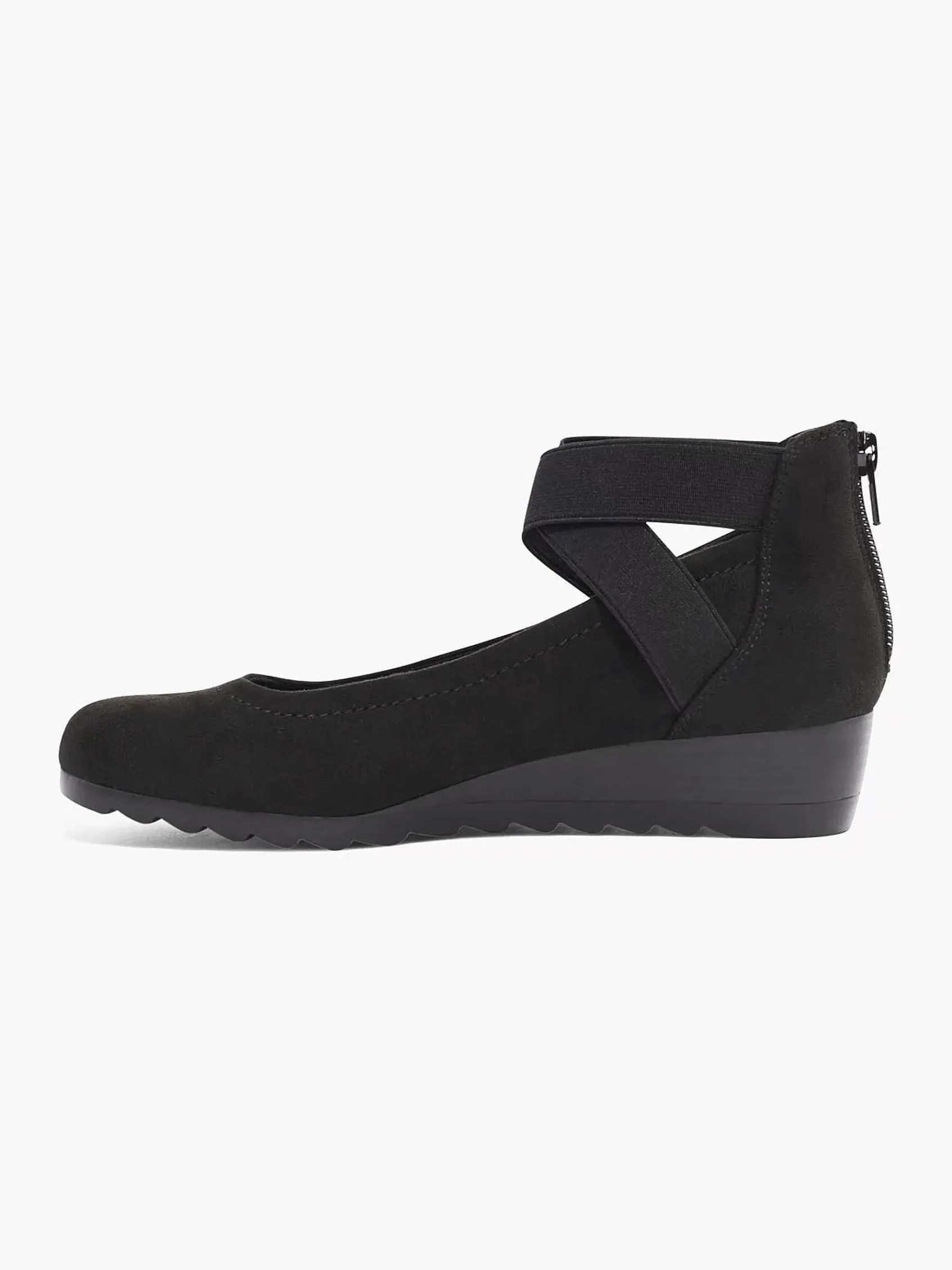 Graceland Pumps-Zwarte Pump Sleehak