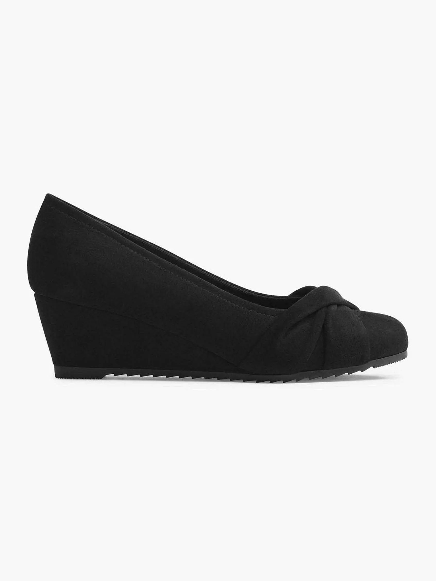 Graceland Pumps-Zwarte Pump Sleehak