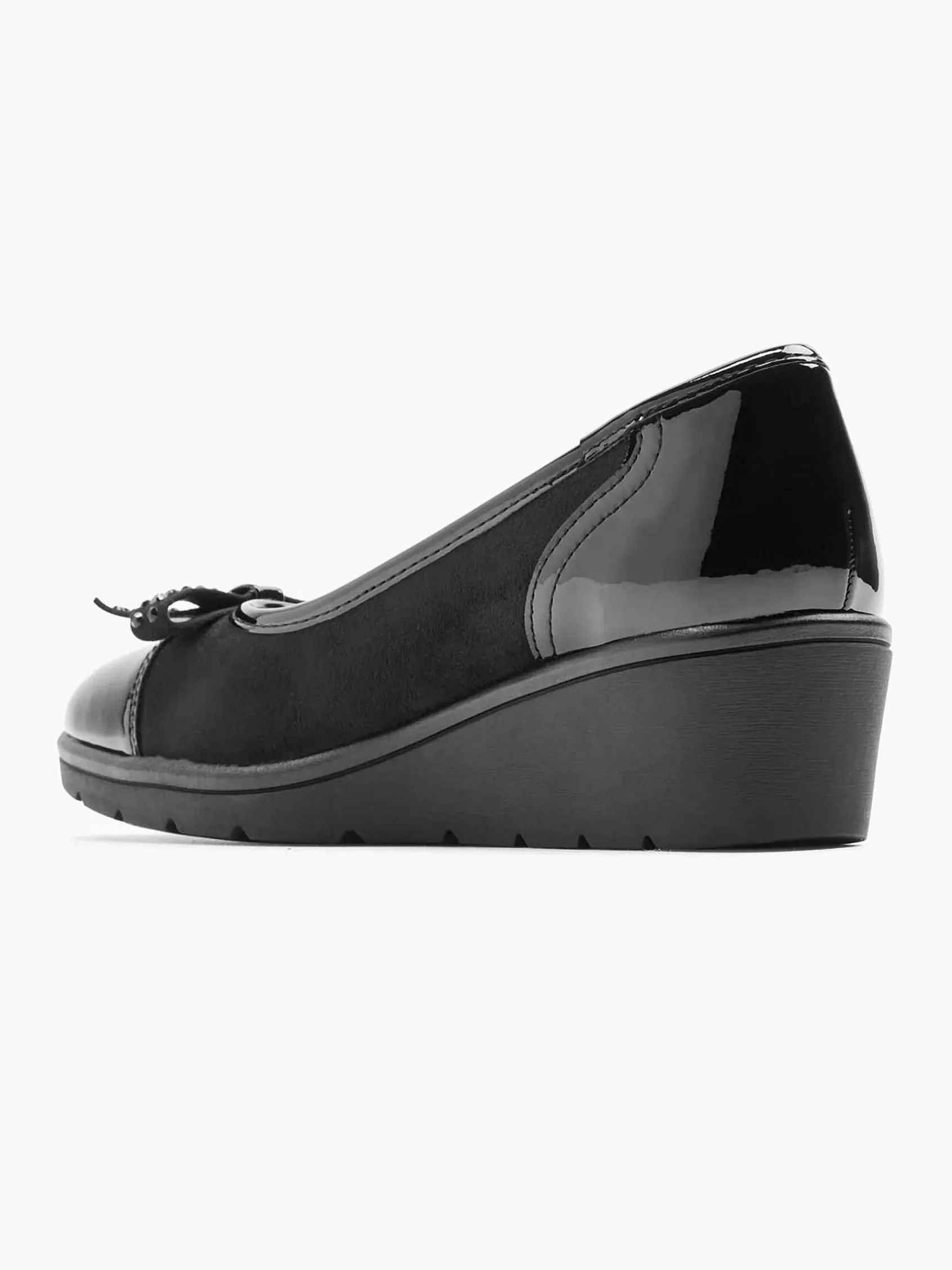 Graceland Pumps-Zwarte Pump Sleehak