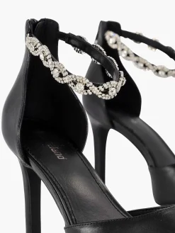 Graceland Pumps-Zwarte Pump Steentjes
