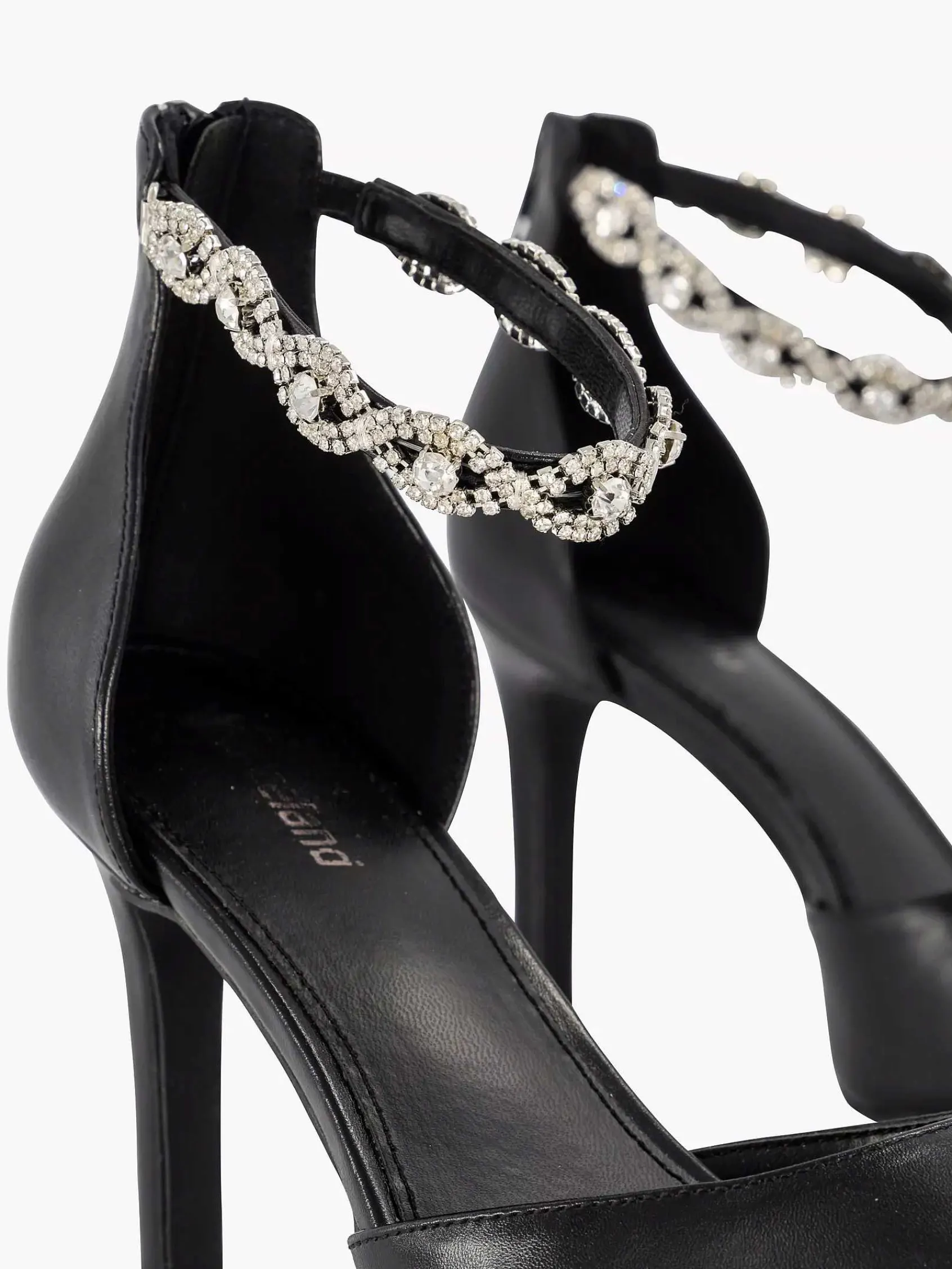 Graceland Pumps-Zwarte Pump Steentjes