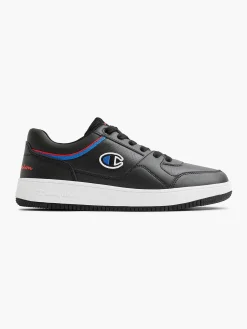 Champion Sneakers-Zwarte Rebound Low