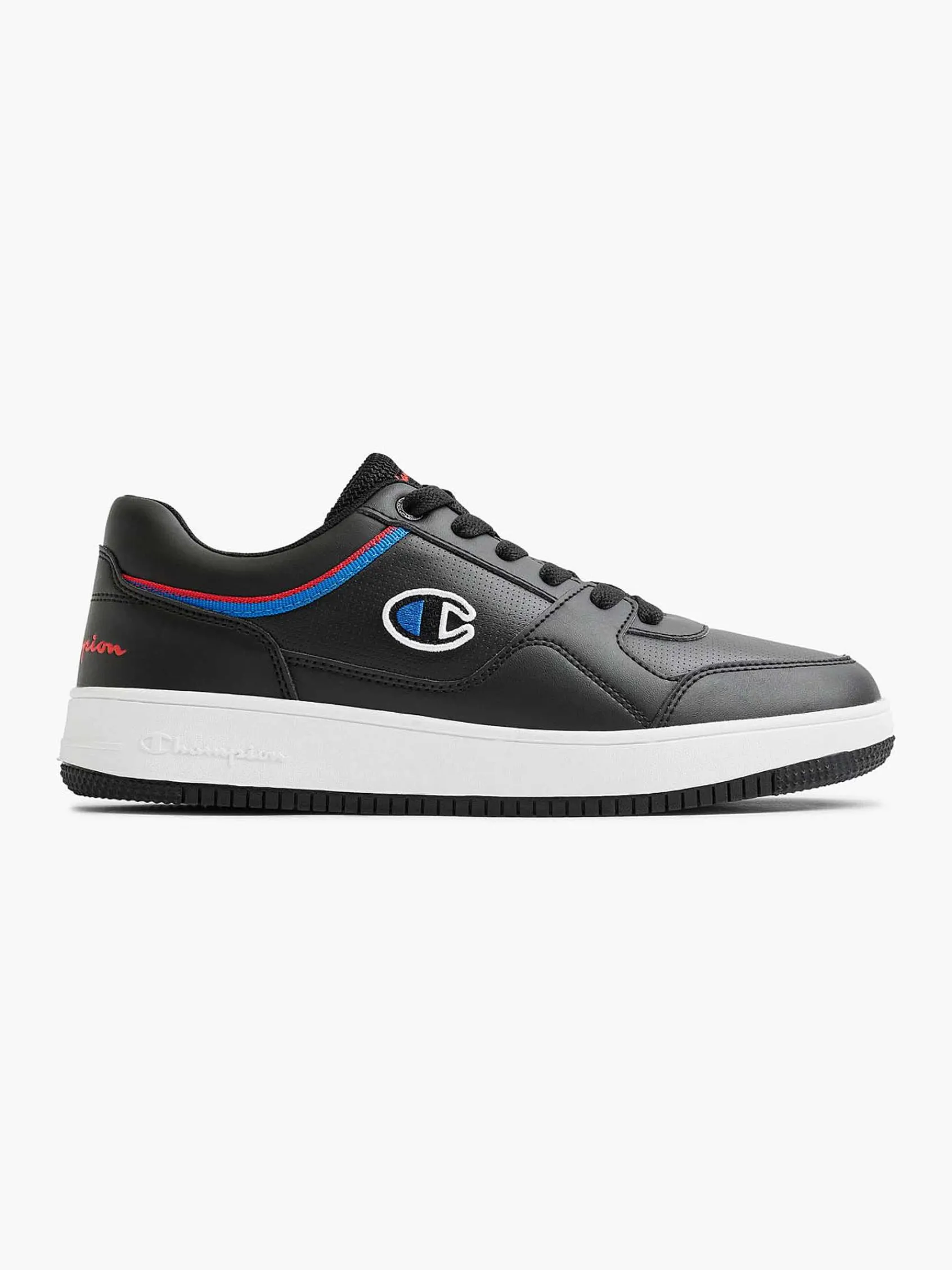 Champion Sneakers-Zwarte Rebound Low