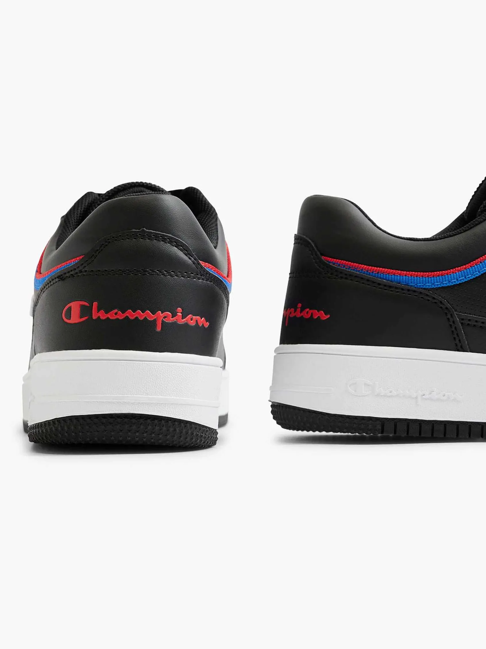Champion Sneakers-Zwarte Rebound Low