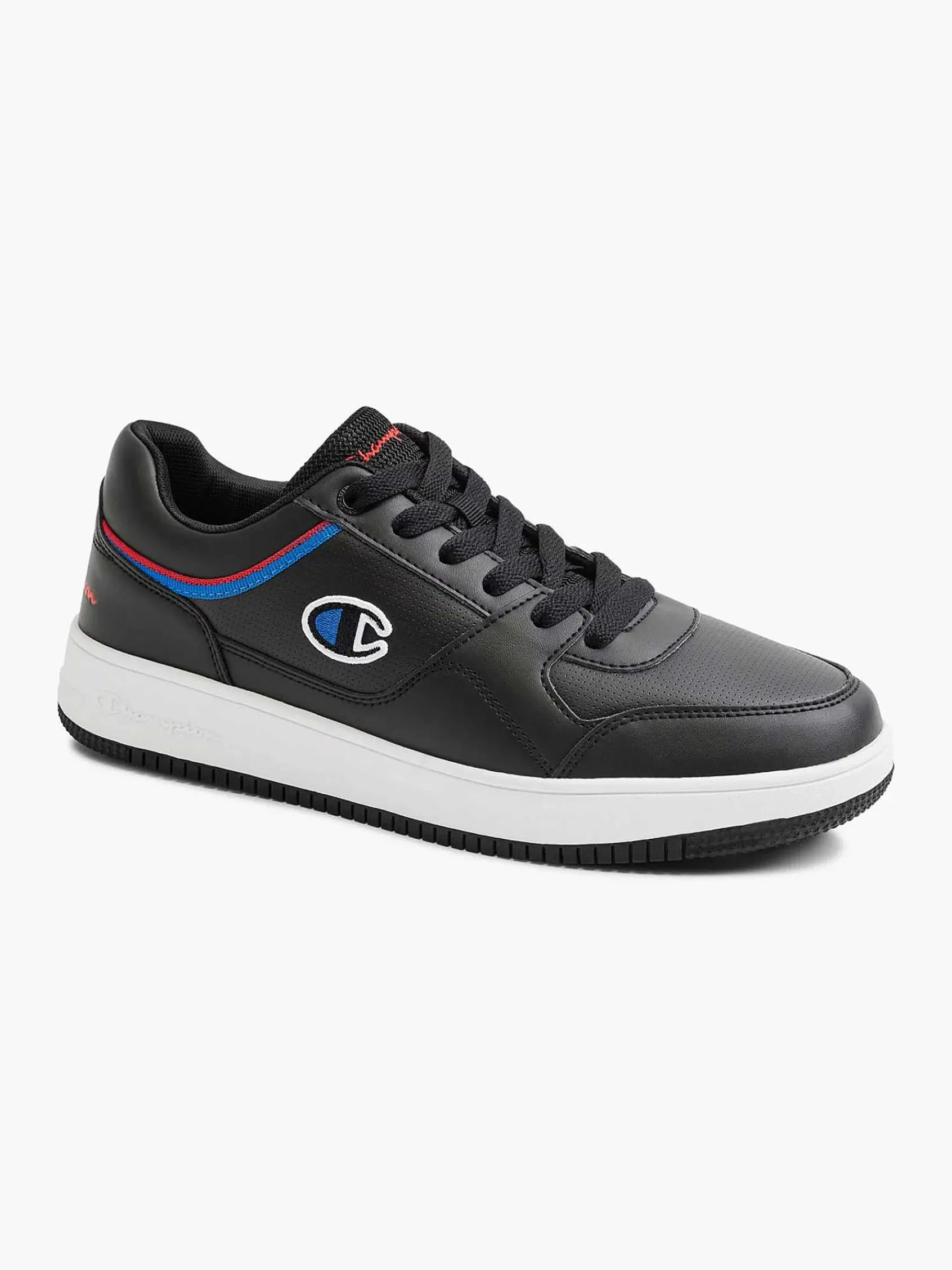 Champion Sneakers-Zwarte Rebound Low