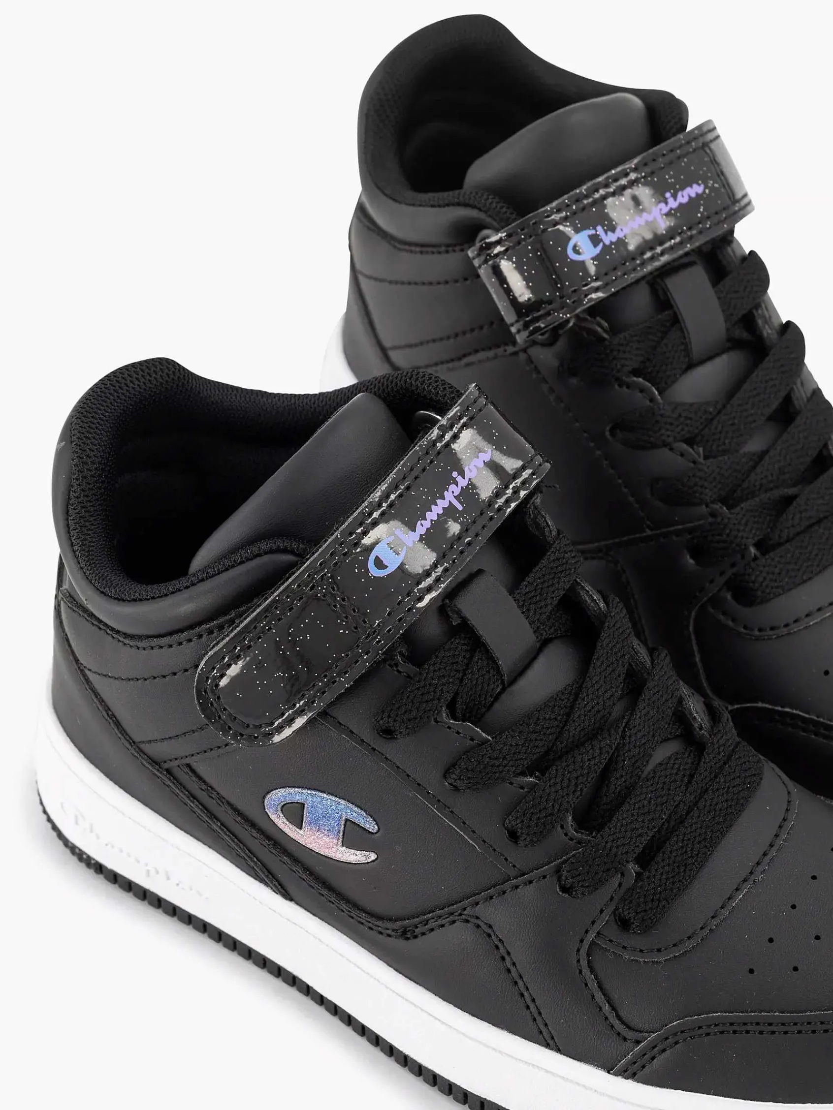 Champion Jongensschoenen-Zwarte Rebound Vintage Mid G
