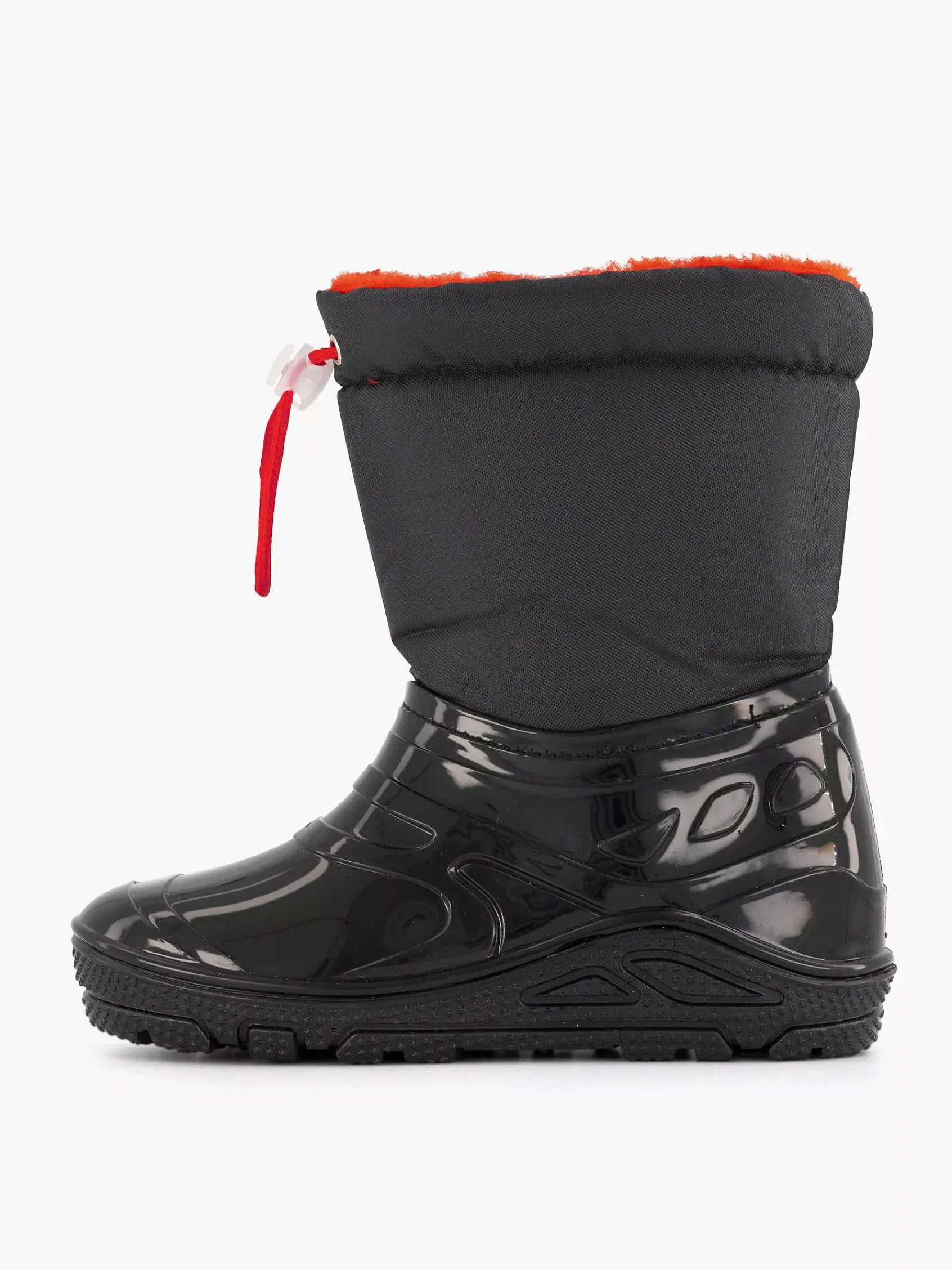 Cars Babyschoenen-Zwarte Regenlaars Gevoerd