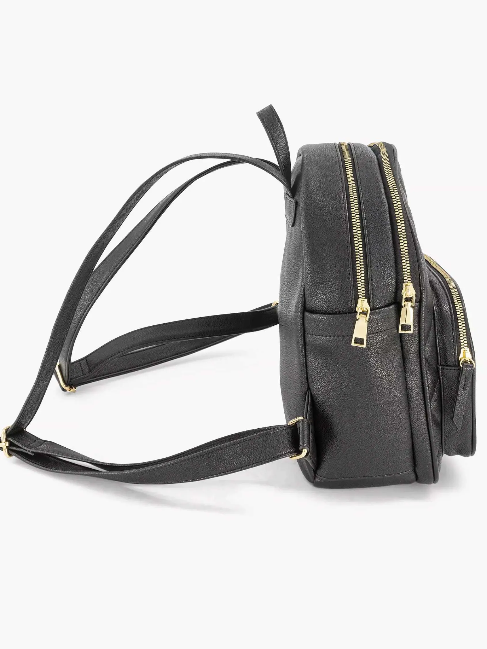 Graceland Online Exclusive Accessoires-Zwarte Rugzak Doorgestikt