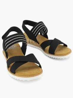Skechers Sandalen-Zwarte Sandaal