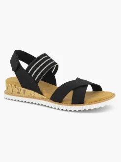Skechers Sandalen-Zwarte Sandaal