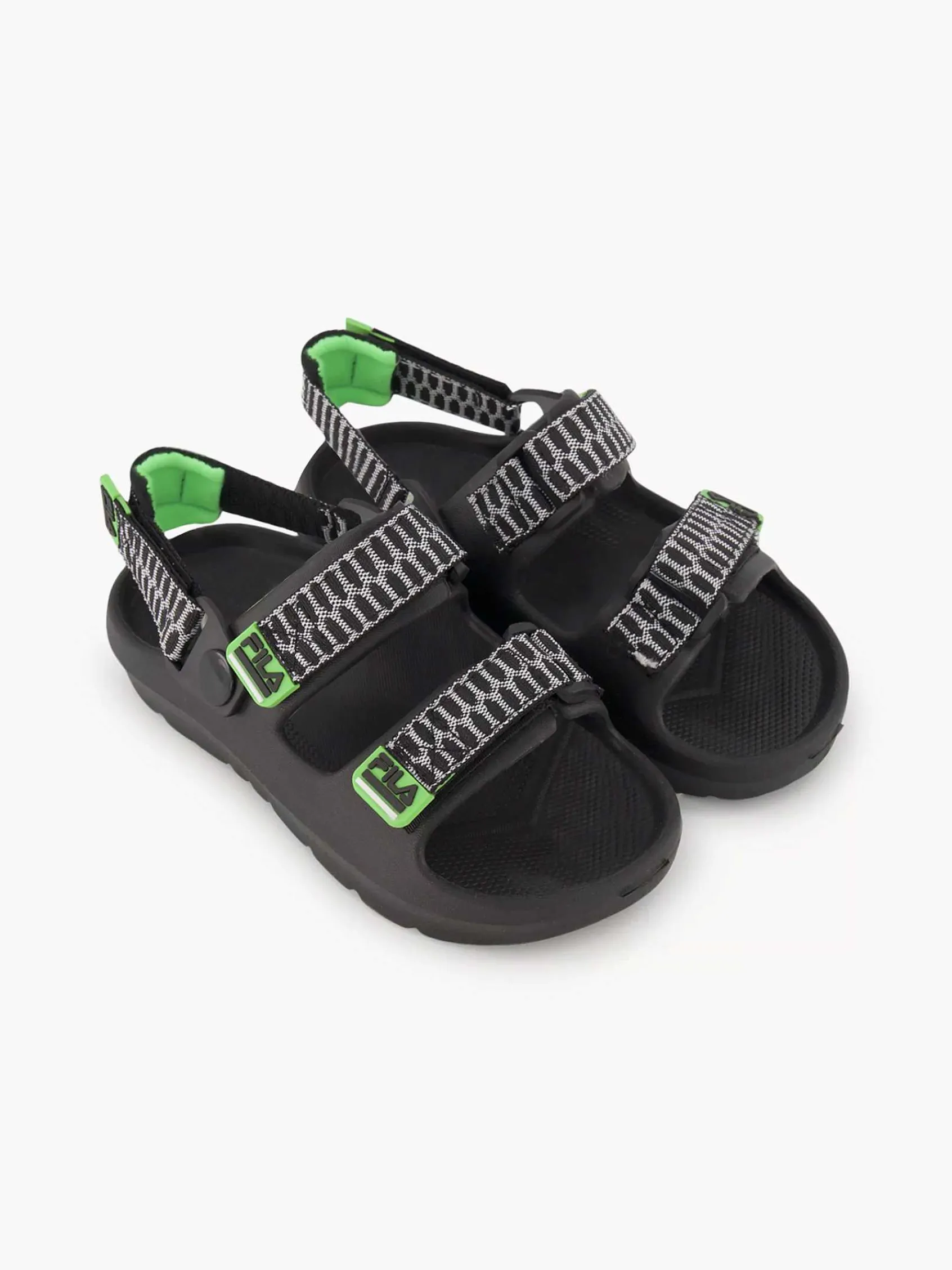 FILA Jongensschoenen-Zwarte Sandaal