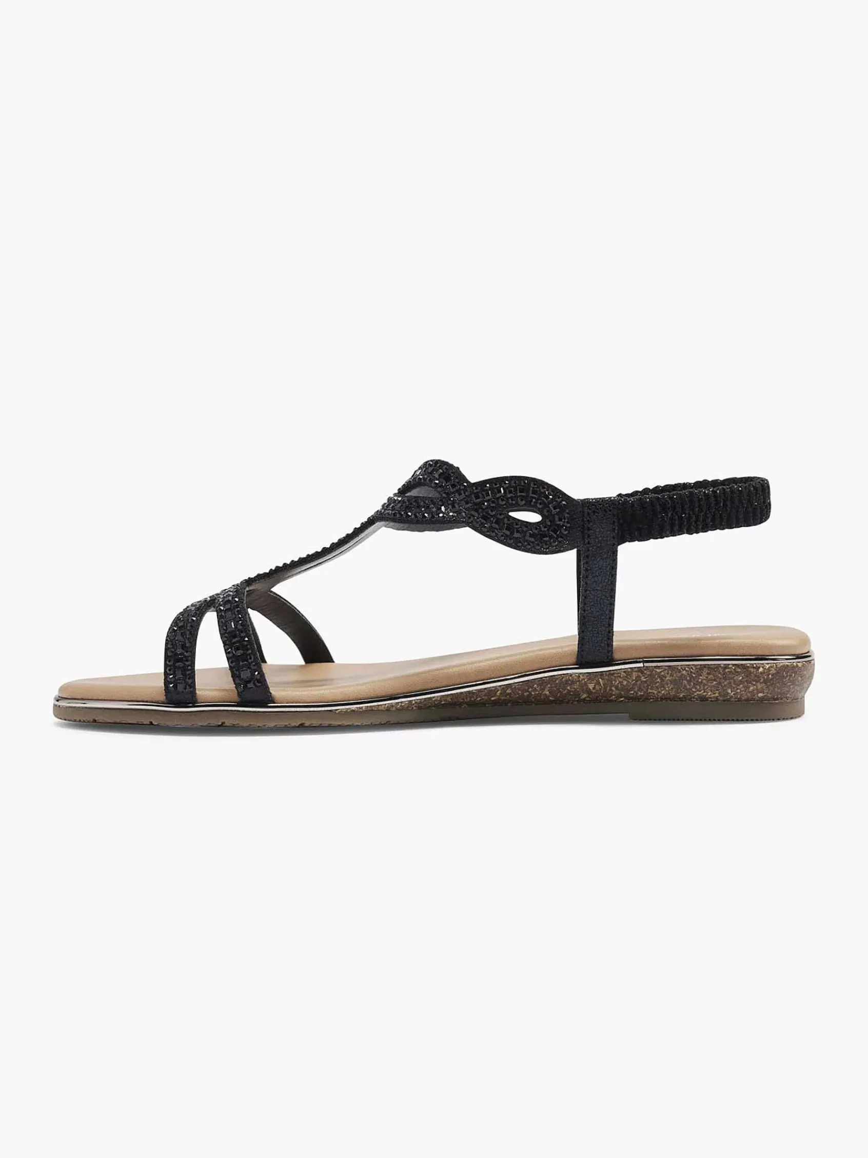 Graceland Sandalen-Zwarte Sandaal