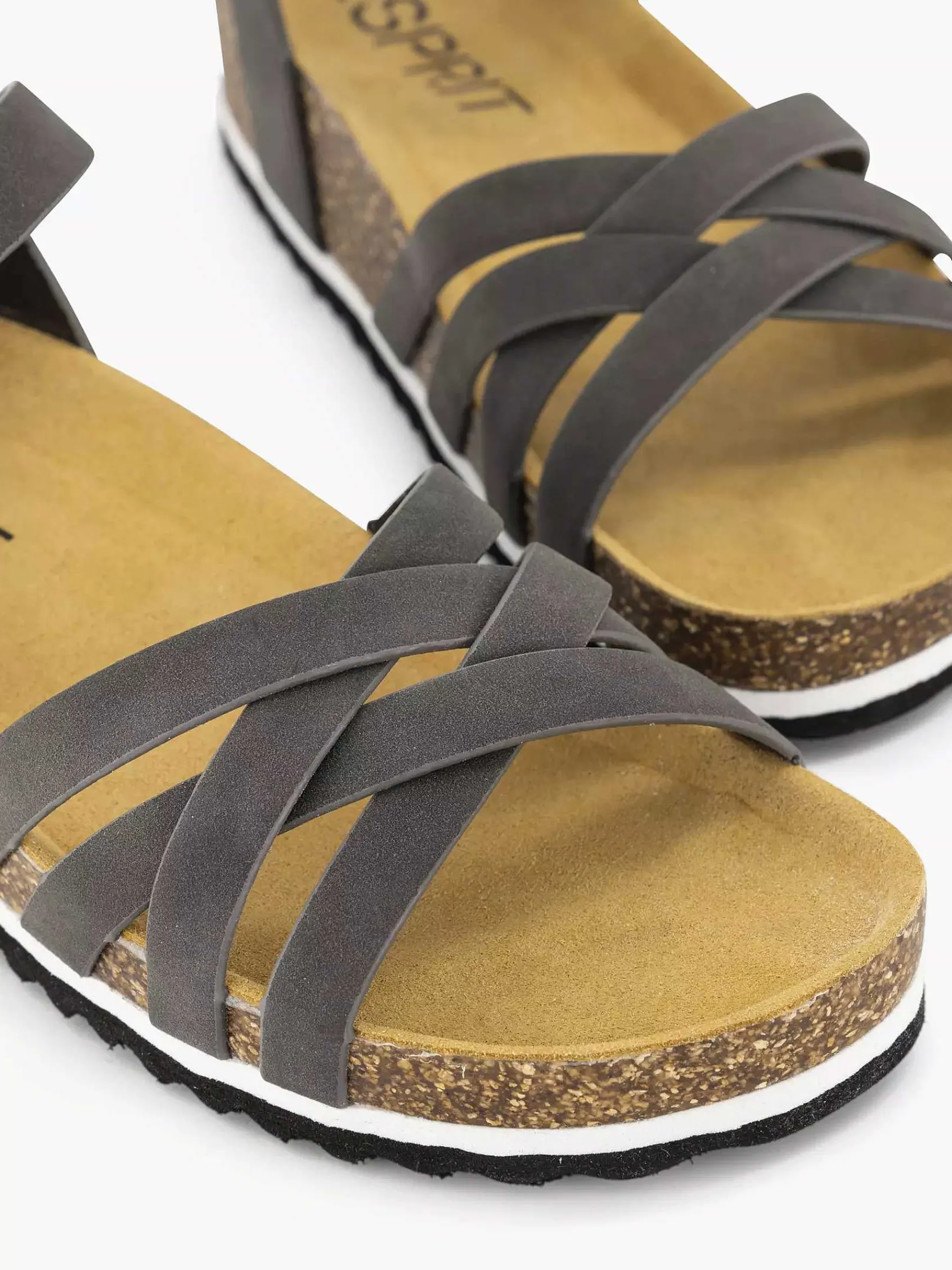Esprit Comfort Schoenen-Zwarte Sandaal