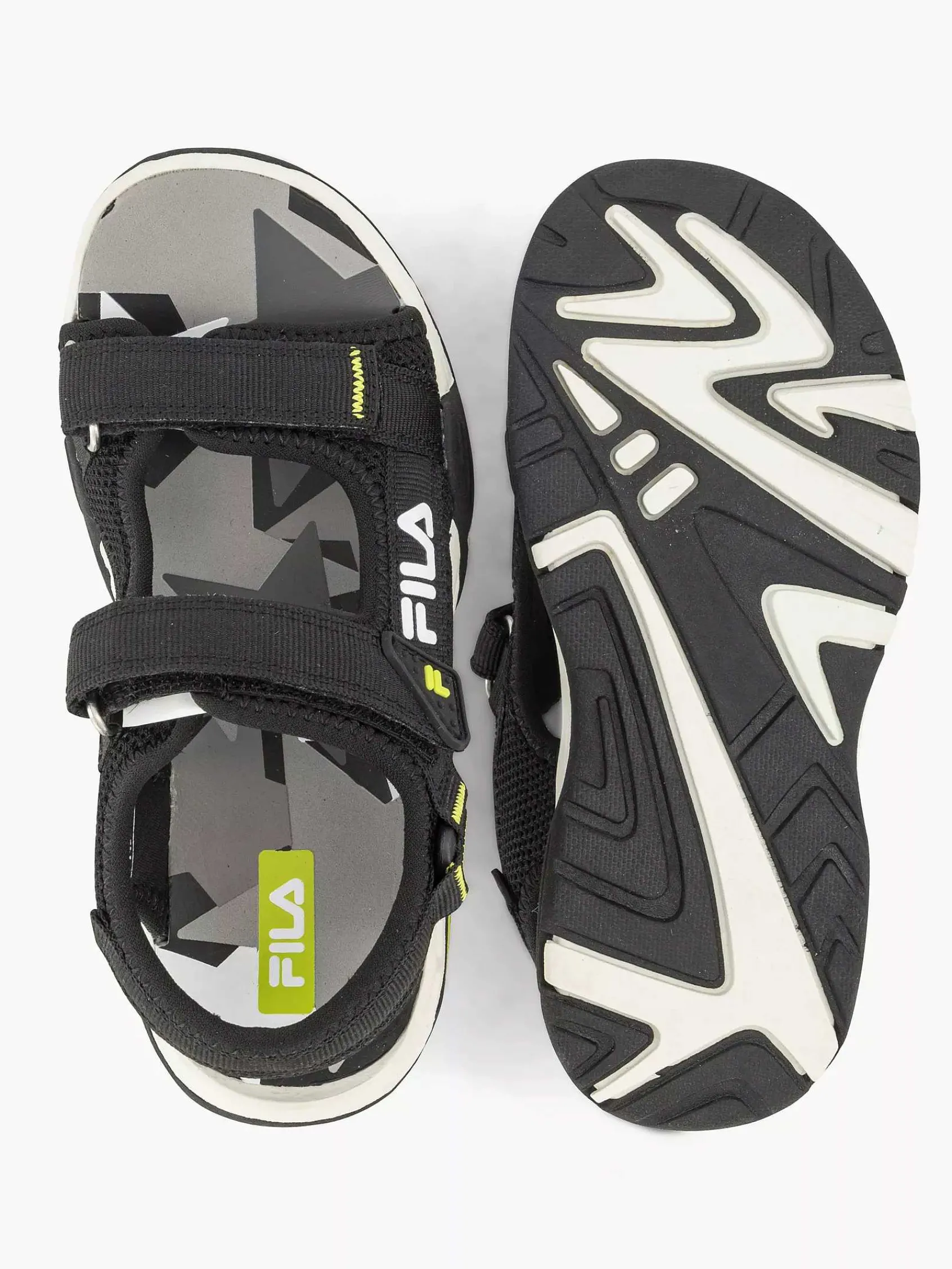 FILA Jongensschoenen-Zwarte Sandaal