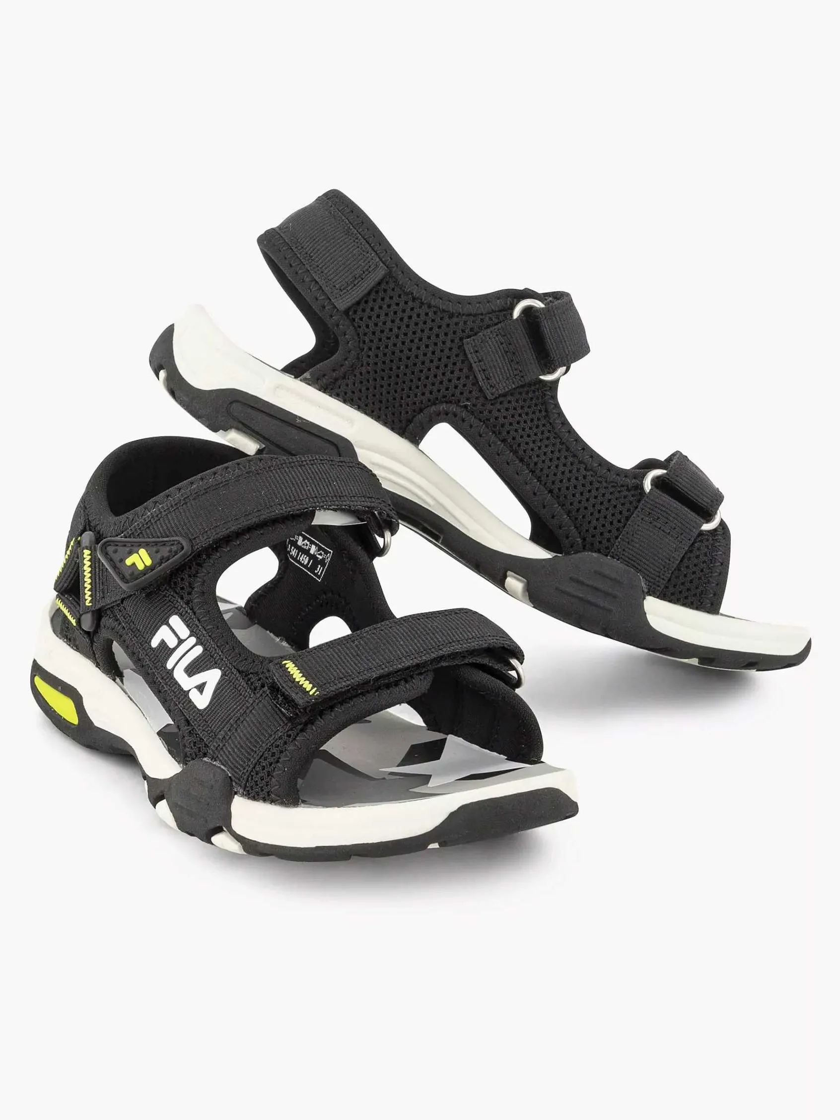 FILA Jongensschoenen-Zwarte Sandaal