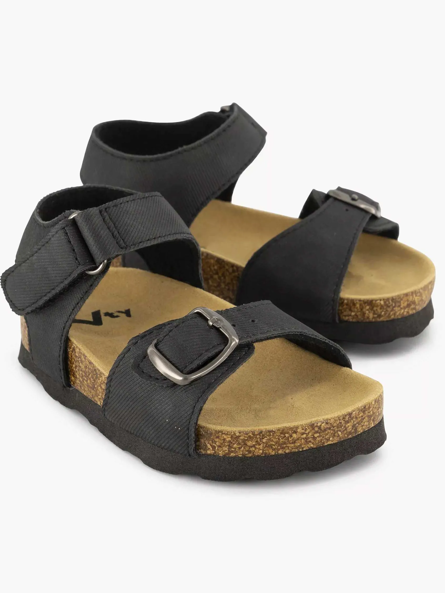 Vty Jongensschoenen-Zwarte Sandaal