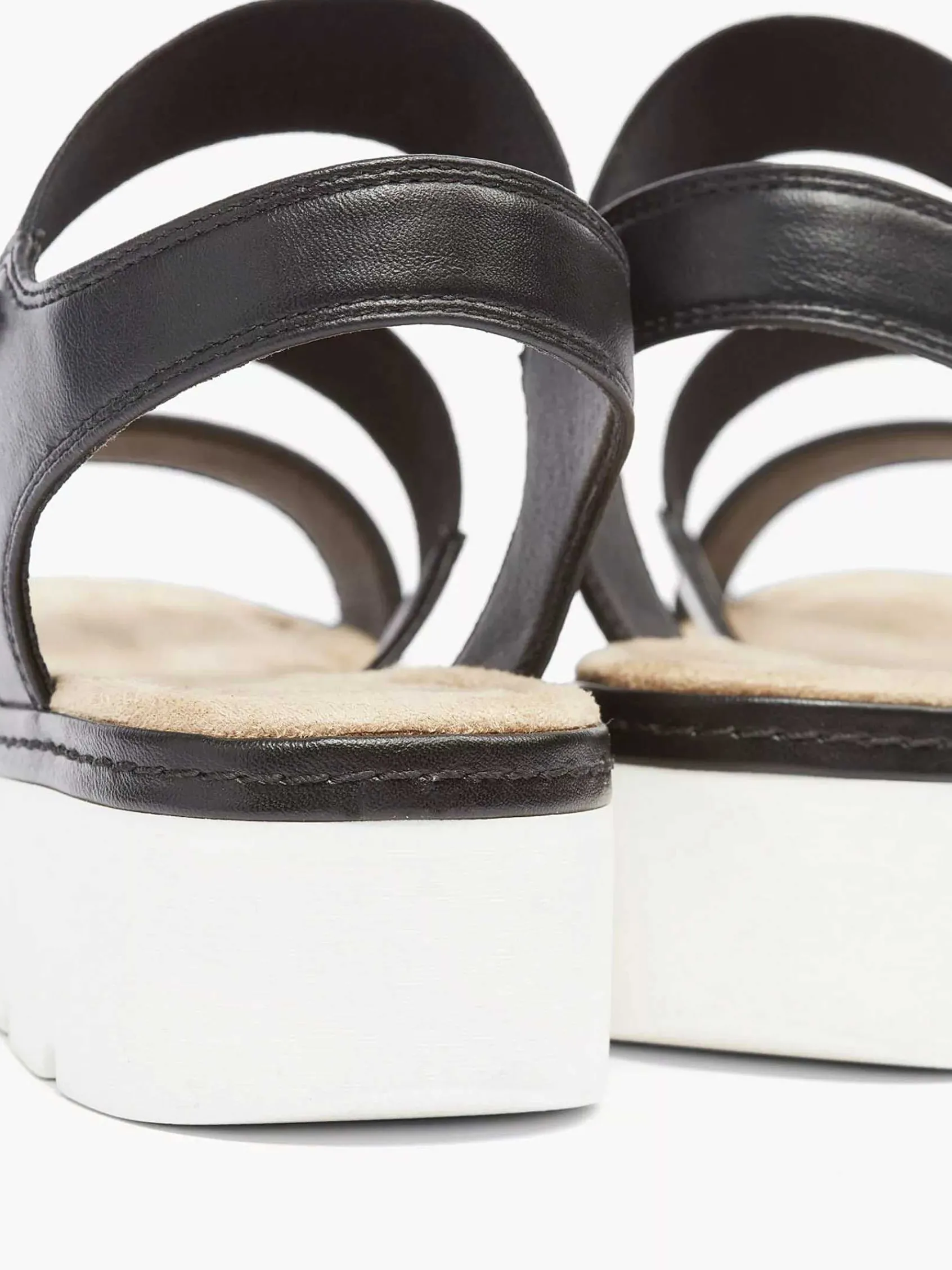 Esprit Sandalen-Zwarte Sandaal Elastisch