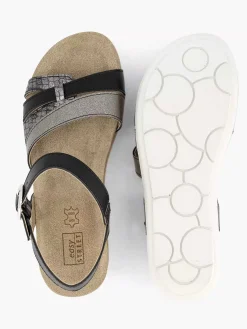 Easy Street Sandalen-Zwarte Sandaal Gespsluiting