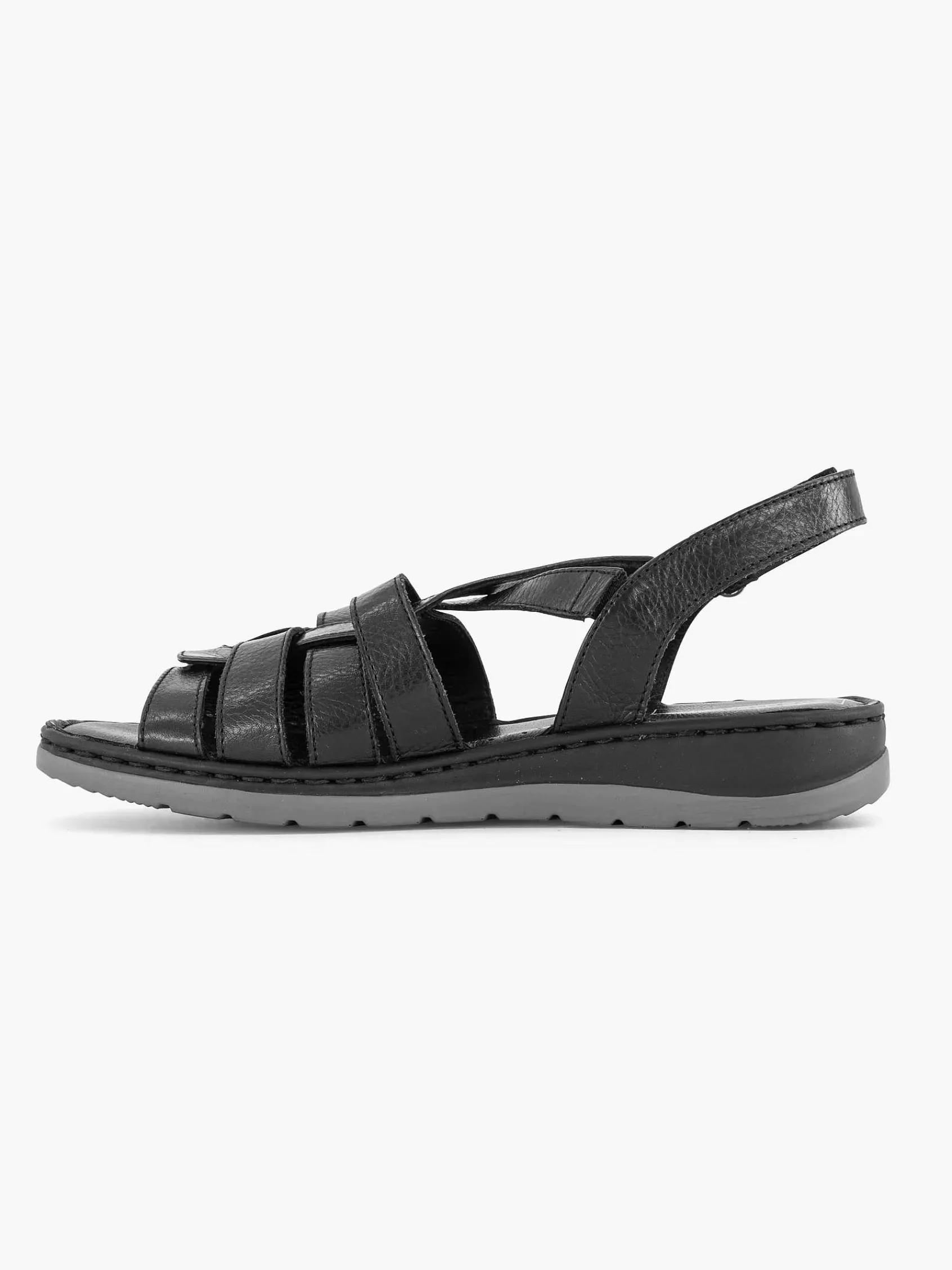 Medicus Sandalen-Zwarte Sandaal Klittenband