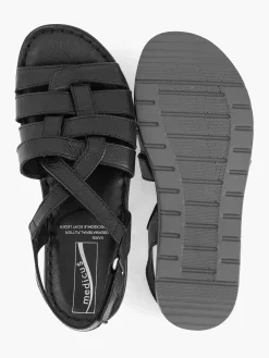 Medicus Sandalen-Zwarte Sandaal Klittenband