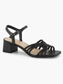 Graceland Sandalen-Zwarte Sandalette