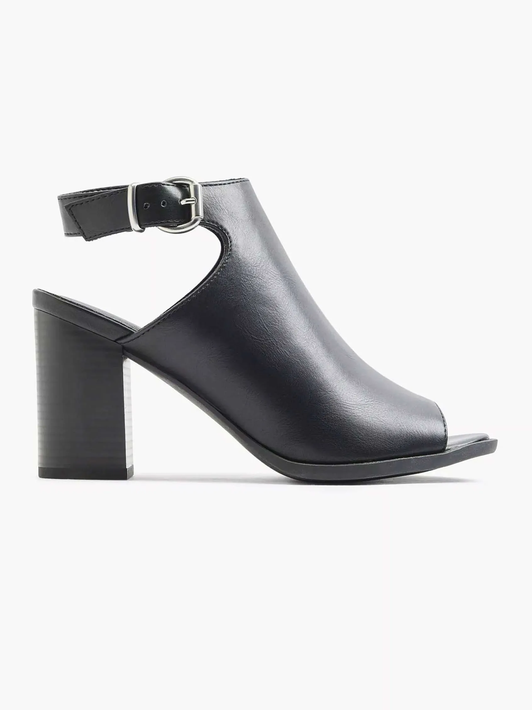 Graceland Pumps-Zwarte Sandalette