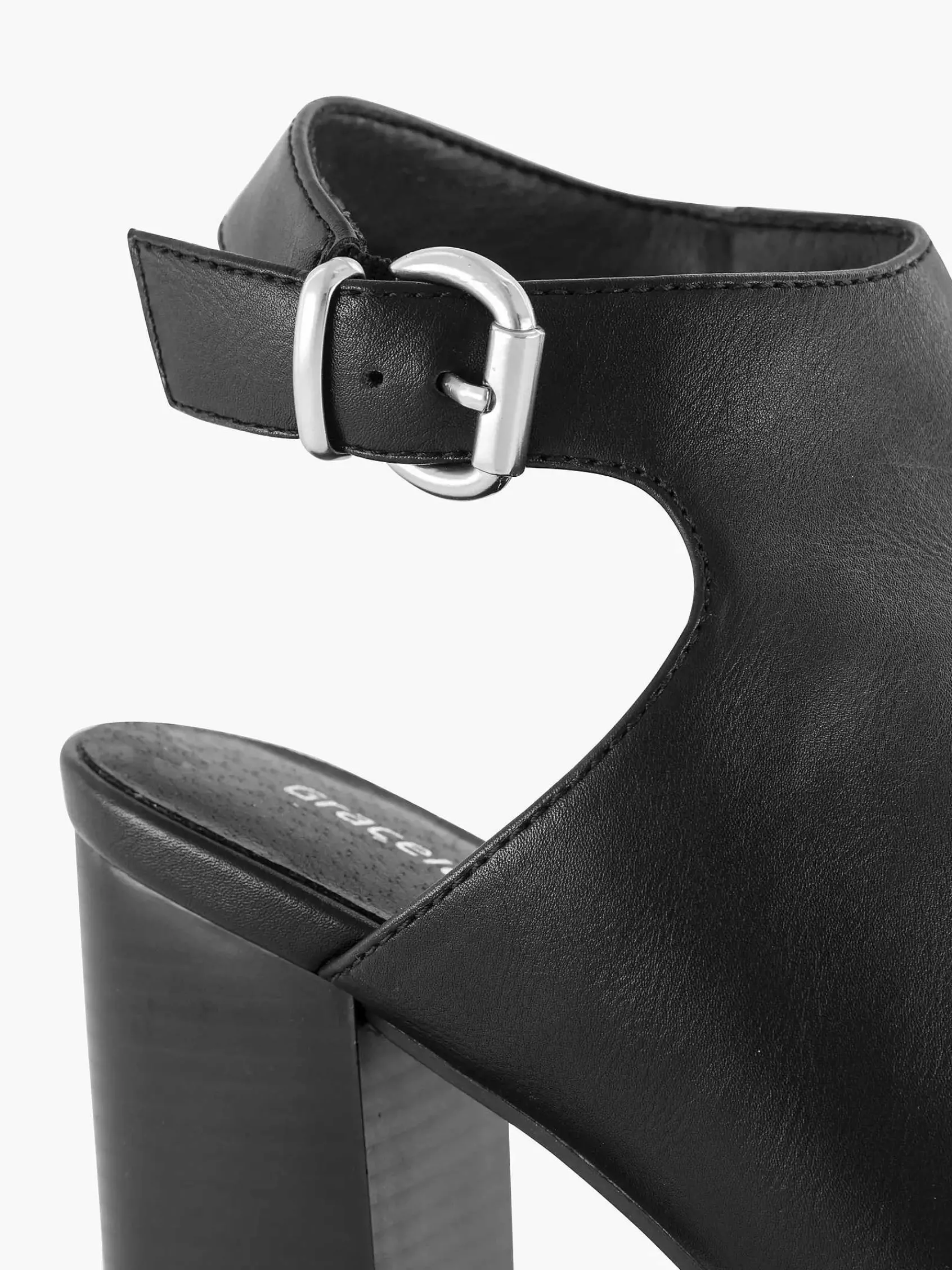 Graceland Pumps-Zwarte Sandalette