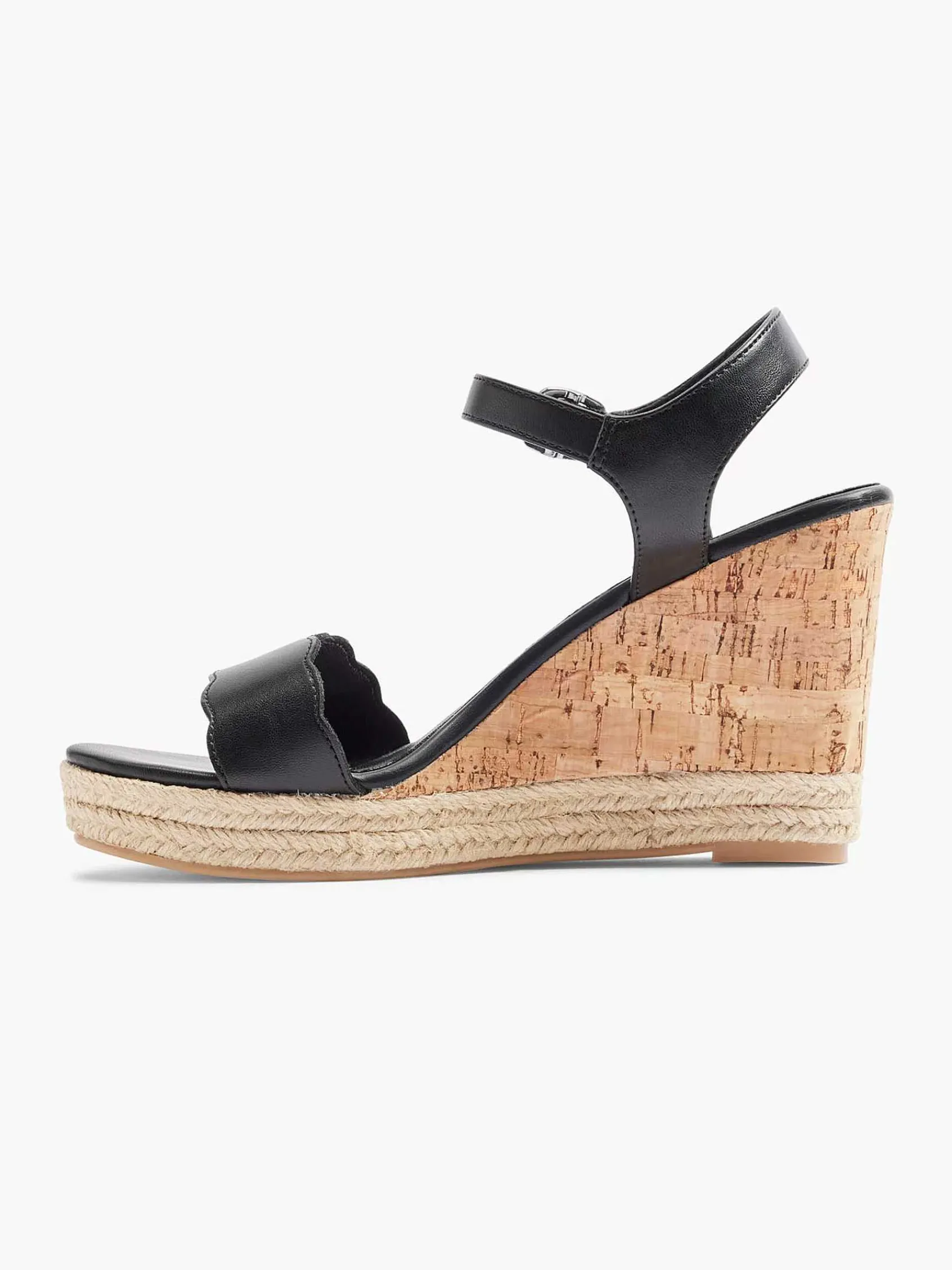 Graceland Hoge Hakken-Zwarte Sandalette