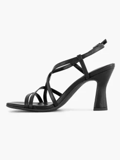 Oxmox Sandalen-Zwarte Sandalette