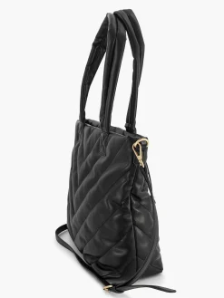 Graceland Online Exclusive Accessoires-Zwarte Schoudertas Doorgestikt