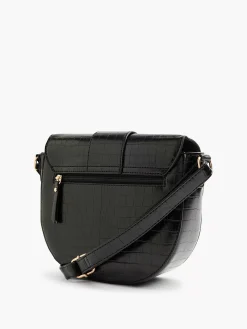 Graceland Online Exclusive Accessoires-Zwarte Schoudertas Siergesp