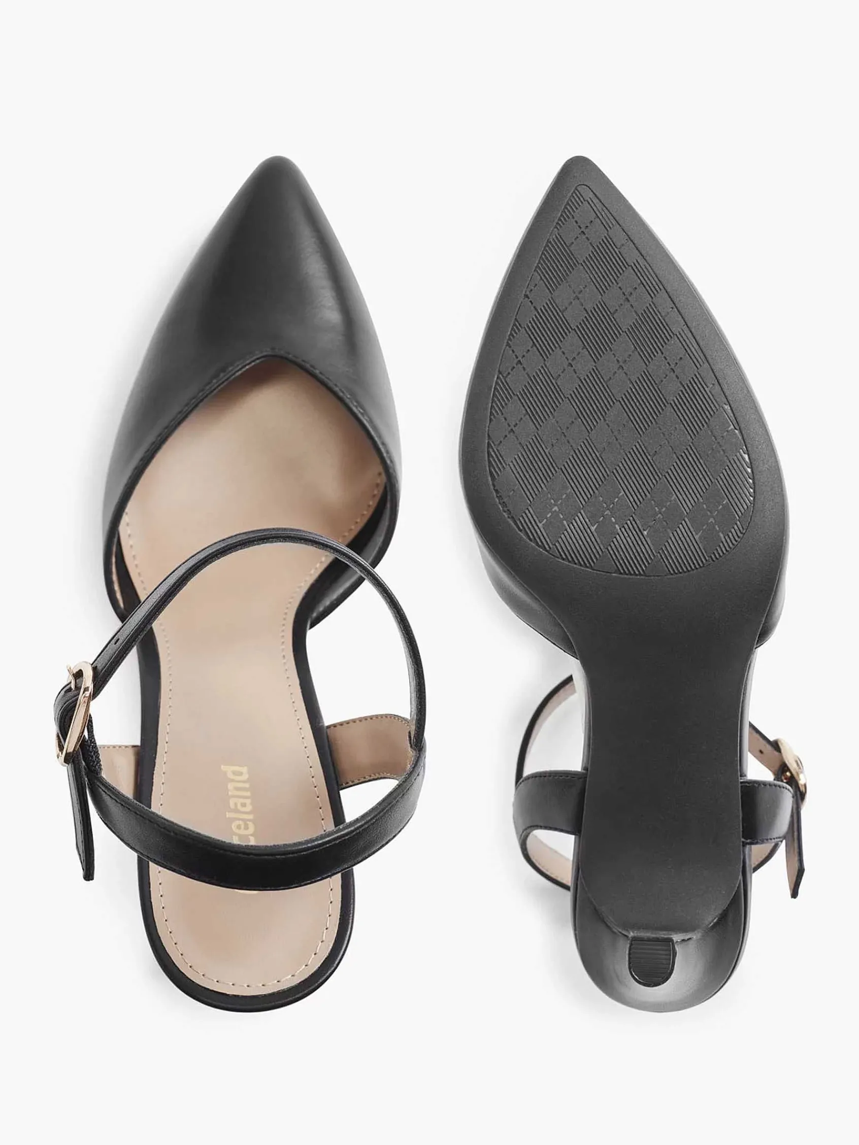 Graceland Pumps-Zwarte Slingback