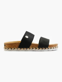 Esprit Slippers-Zwarte Slipper