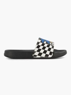 Sonic Jongensschoenen-Zwarte Slipper
