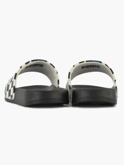 Sonic Jongensschoenen-Zwarte Slipper