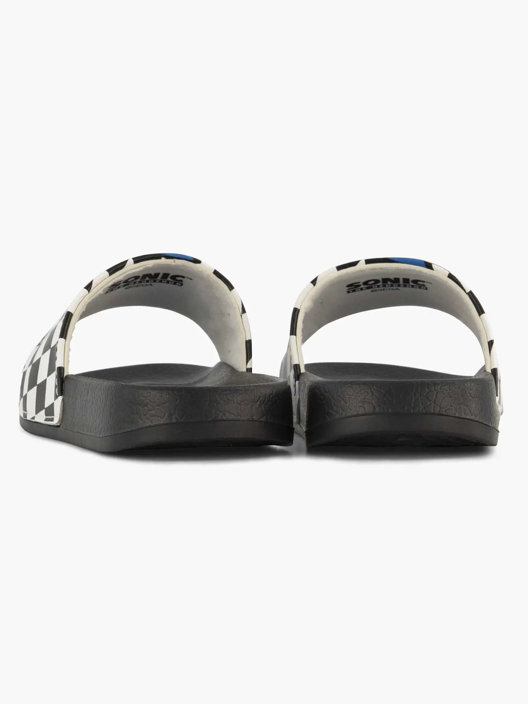 Sonic Jongensschoenen-Zwarte Slipper