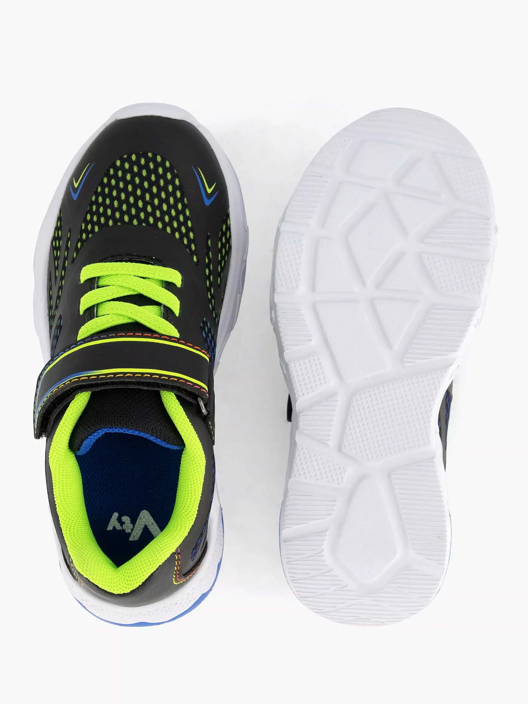 Vty Jongensschoenen-Zwarte Sneaker