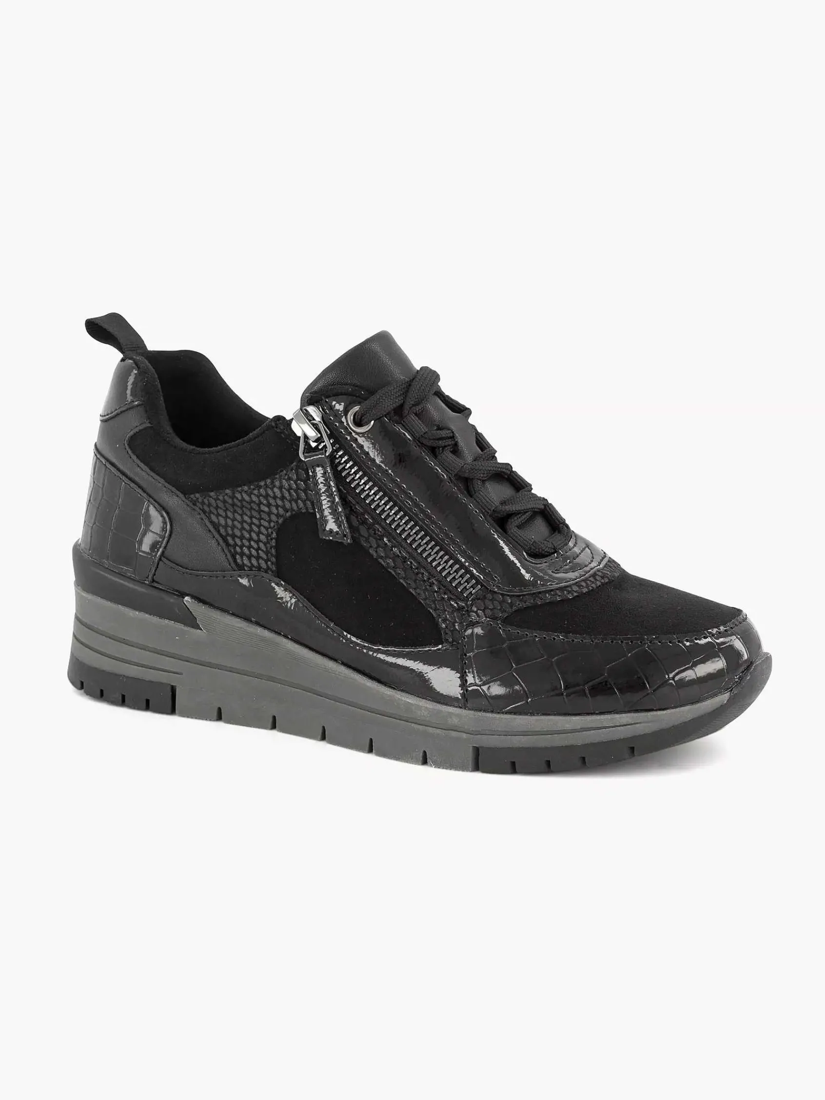 Easy Street Comfort Schoenen-Zwarte Sneaker