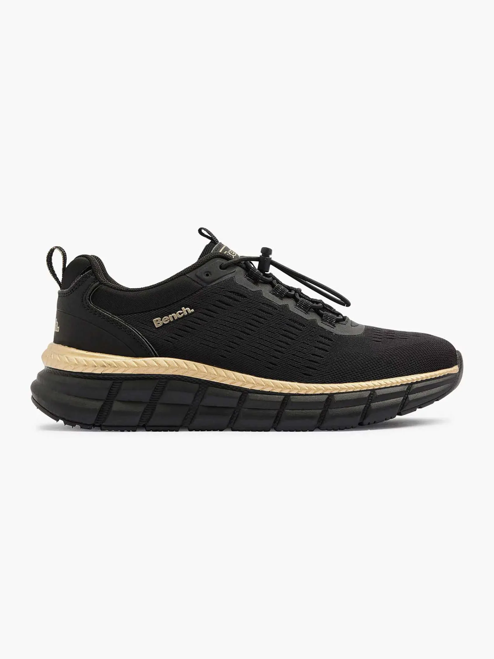 Bench Sneakers-Zwarte Sneaker